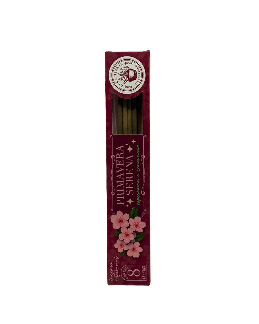 Incenso Primavera Serena Herbal 8 Variedades