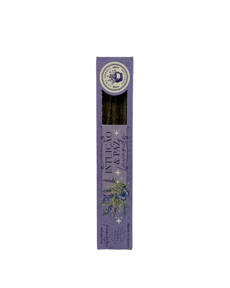 Incenso Lavanda Intuição & Paz 15 Varetas
